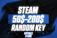 ⭐ 50$ - 200$ ⚡ (+2000₺) Steam Key