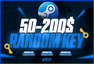 ⭐[50$ - 200$ DOLAR] Steam Random Key⭐