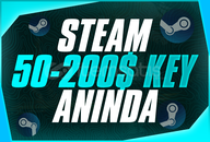 ⭐50$-200$ | Steam Key (+2000TL + İNDİRİM)