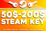 ✅❤️ 50-200$⚡Steam Key ❤️✅