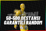 ⭐50-500 DESTANSI GARANTİLİ⭐ RANDOM HESAP⭐