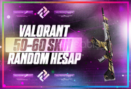 ⭐|50-60|⭐VALORANT RANDOM HESAP✨