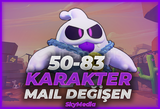 ⭐️[50-88 KARAKTER] GARANTİ MAİL DEĞİŞEN + OTO⭐️