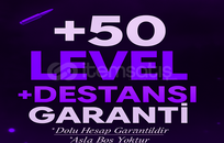 ⭐50-99 LEVEL GARANTİ DESTANSI GARANTİ⭐️