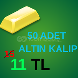 50 ADET ALTIN KALIP