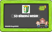50 ADET BİBERLİ MISIR