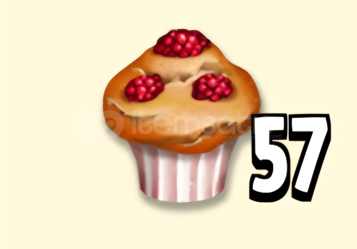 ⭐️ 50 Adet Ahududulu Kek ⭐️ ⭐️ 50 Adet Ahududulu Kek ⭐️