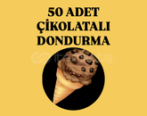 50 ADET ÇİKOLATALI DONDURMA