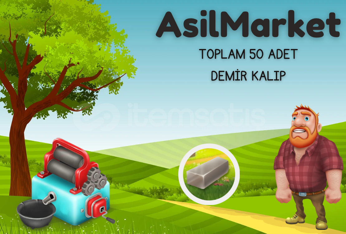 ⭐50 ADET DEMİR KALIP⭐ ⭐50 ADET DEMİR KALIP⭐