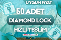 50 ADET DIAMOND LOCK (DL) / HIZLI TESLİM