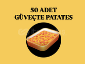 50 ADET GÜVEÇTE PATATES
