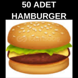 50 ADET HAMBURGER