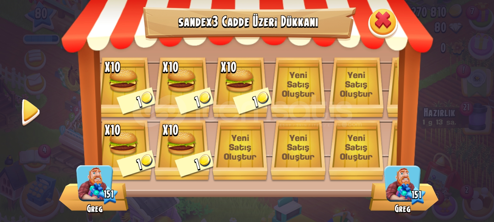 ⚡50 ADET HAMBURGER⚡SINIRLI STOK✅ ⚡50 ADET HAMBURGER⚡SINIRLI STOK✅
