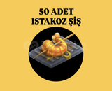 50 ADET ISTAKOZ ŞİŞ