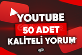 ⭐ 50 ADET KALİTELİ YORUM - YOUTUBE ⭐