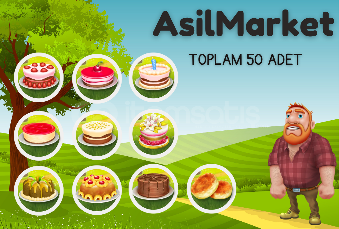 ⭐50 ADET KARIŞIK PASTA⭐ ⭐50 ADET KARIŞIK PASTA⭐