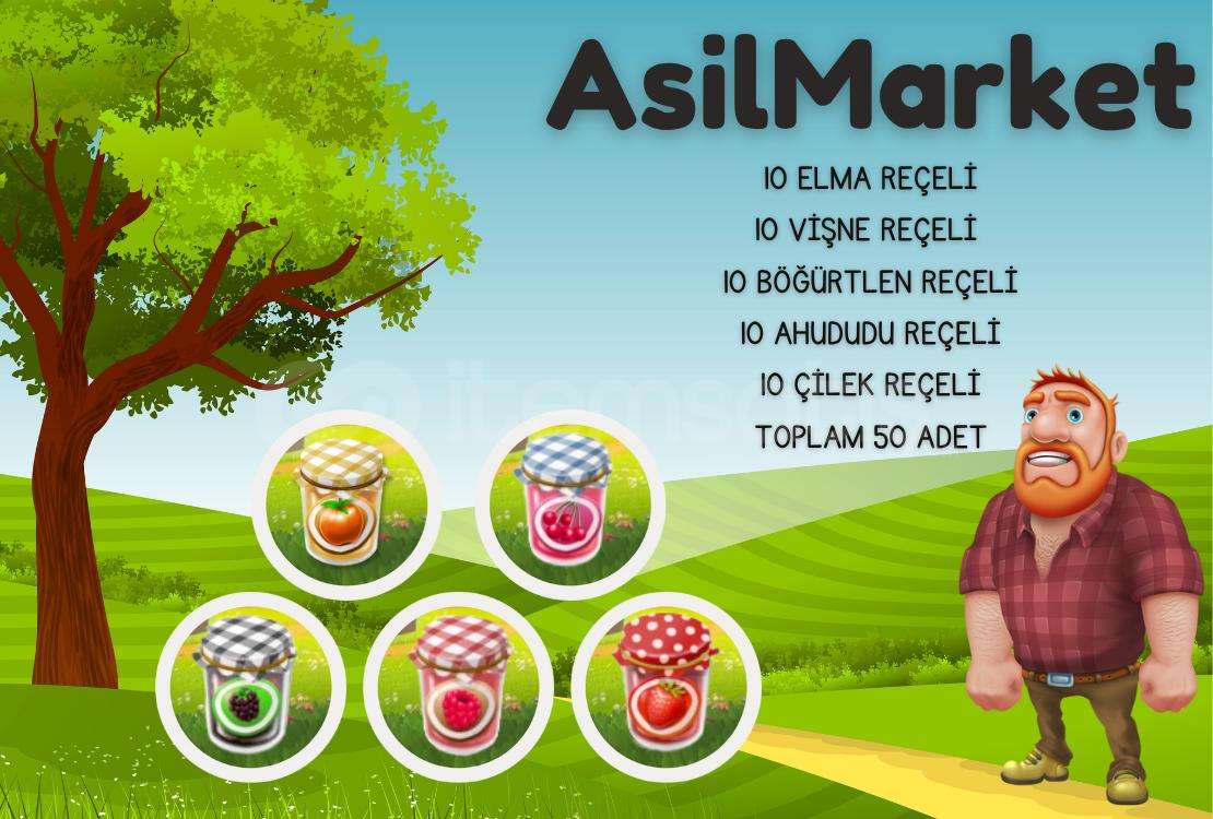 ⭐50 ADET KARIŞIK REÇEL | İNDİRİM |⭐ ⭐50 ADET KARIŞIK REÇEL | İNDİRİM |⭐