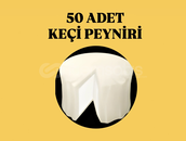 50 ADET KEÇİ PEYNİRİ