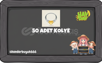 50 ADET KOLYE HAYDAY