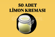 50 ADET LİMON KREMASI 50 ADET LİMON KREMASI