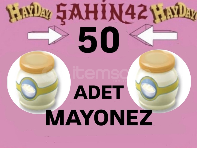 50 ADET MAYONEZ  50 ADET MAYONEZ