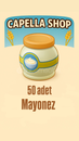 50 adet mayonez