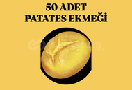 50 ADET PATATES EKMEĞİ