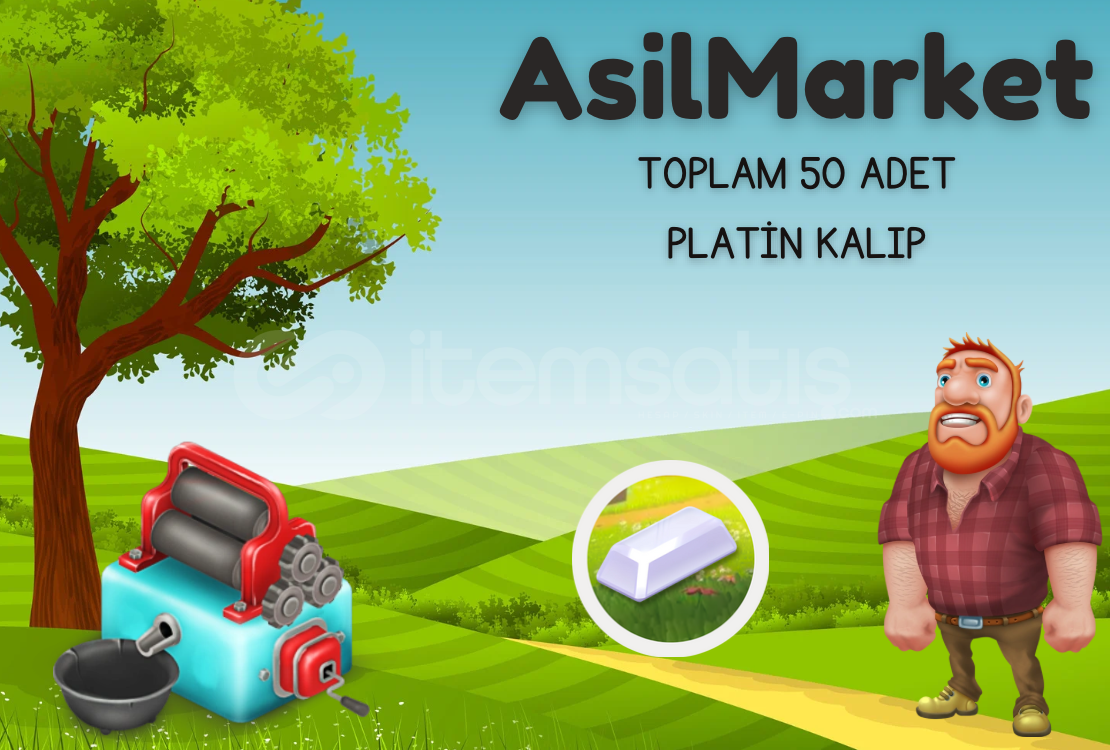⭐50 ADET PLATİN KALIP⭐ ⭐50 ADET PLATİN KALIP⭐