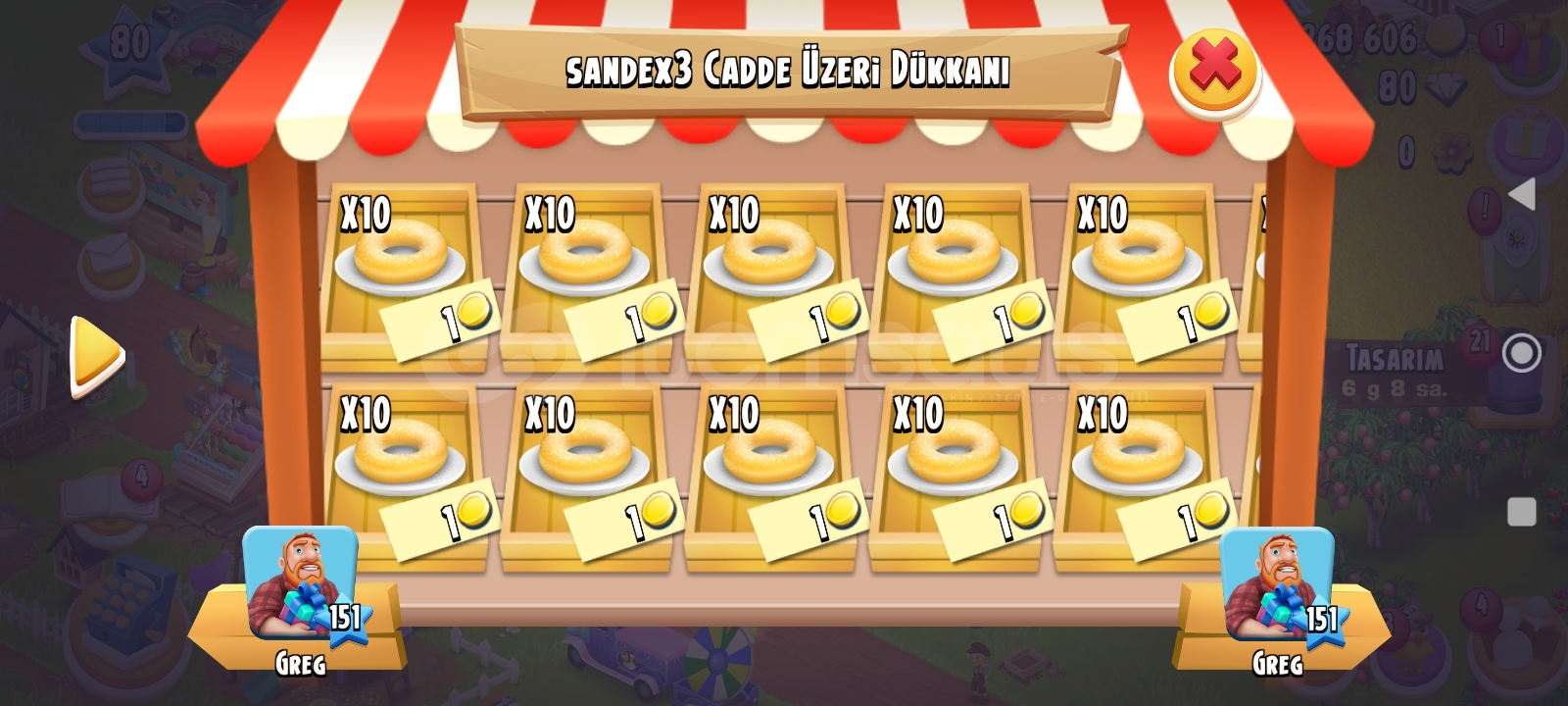 ⚡50 ADET SADE DONUT⚡ ⚡50 ADET SADE DONUT⚡