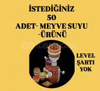 50 ADET SEÇTİĞİNİZ MEYVE SUYU ÜRÜNÜ