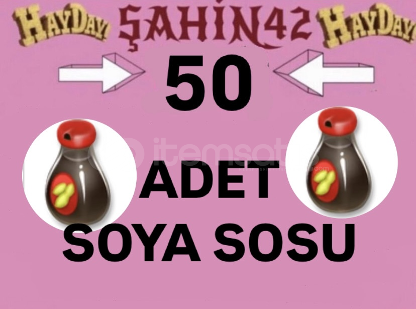 50 ADET SOYA SOSU 50 ADET SOYA SOSU