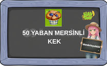 50 ADET YABAN MERSİNLİ KEK