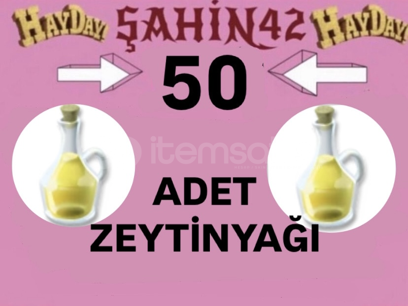 50 ADET ZEYTİNYAĞI 50 ADET ZEYTİNYAĞI