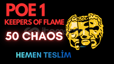 ⭐️ 50 CHAOS ORB ⭐️ PO1 KEEPERS OF FLAME