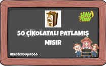 50 ÇİKOLATALI PATLAMIŞ MISIR HAYDAY