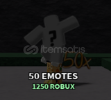 ⭐ 50 Emote | En Hızlısı ⭐