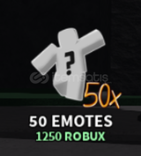 50 Emotes | The Strongest Battlegrounds 