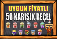 50 KARIŞIK REÇEL
