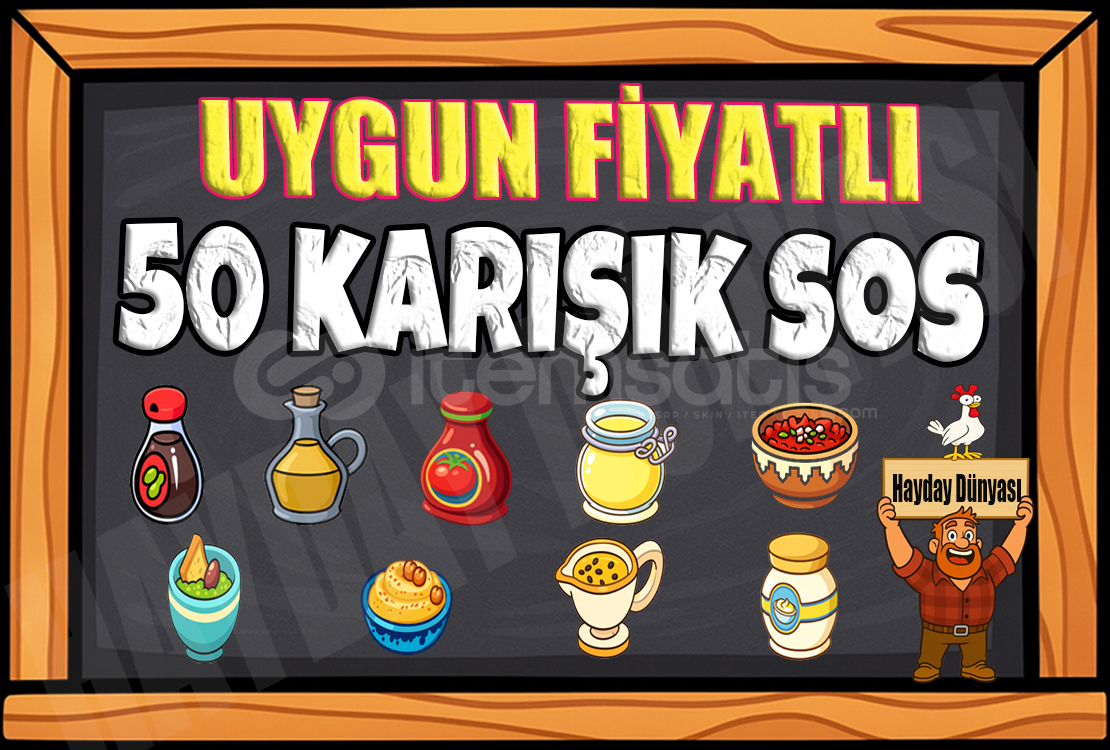 50 KARIŞIK SOS 50 KARIŞIK SOS