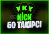 50 Kick Takipçi | ANLIK | Piyasada Tek!
