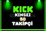 50 Kick TAKİPÇİ GARANTİLİ