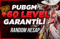 ⭐️60 LEVEL GARANTİ⭐️LÜX PUBGM RANDOM⭐️