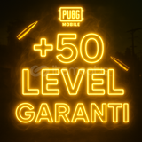 +50 level garanti pubg random hesap