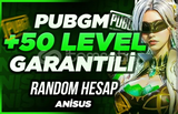 50 level garanti random hesab 