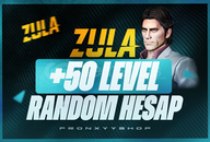 +50 LEVEL GARANTİLİ RANDOM