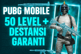 ⭐️50 LEVEL+DESTANSI GARANTİ LÜX PUBGM RANDOM⭐️