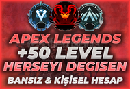 ⭐[+50 LEVEL] MAİL DEĞİŞEN BANSIZ+KİŞİSEL HESP!⭐