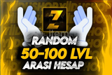 +50 LEVEL ZULA RANDOM HESAPLAR