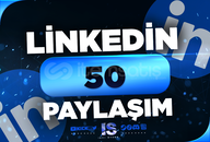 ⭐50 Linkedin Paylaşım - HIZLI⭐