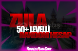 ⭐50 LVL GARANTİ ZULA RANDOM HESAP ⭐